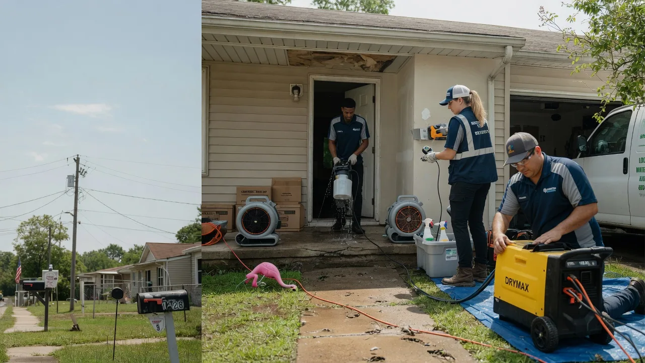 Storm Damage Water Removal in Huntsville, AL near me